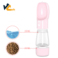 New Design 2 in 1 Water & Food Container Pet Portable Travel Water Drink Cup